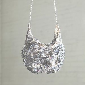 Free People Trove Sequin Crossbody Purse